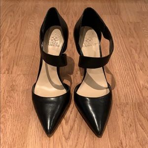 Vince Camuto Leather Carlotte Asymmetrical Heel